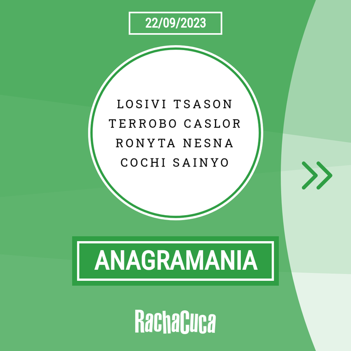 Anagramania - Racha Cuca