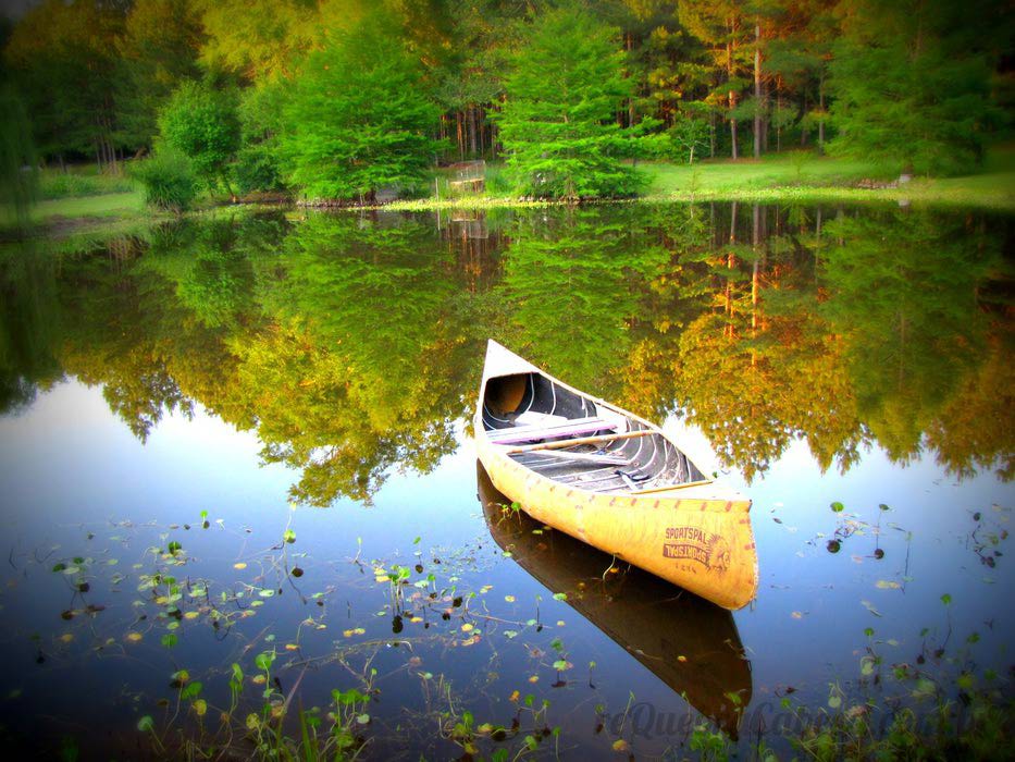 Canoa na Lagoa - Quebra-Cabeça - Geniol