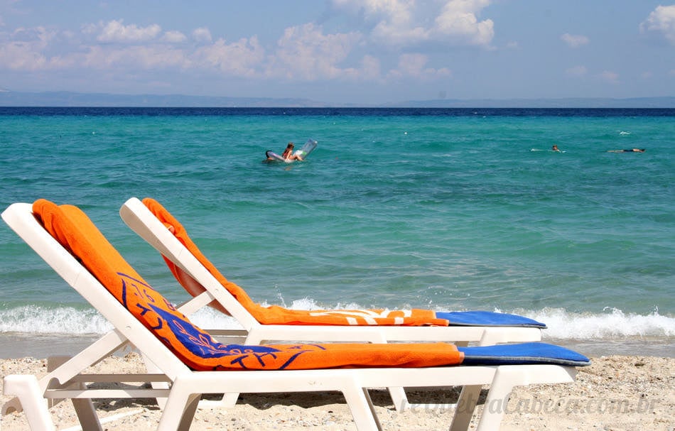 Cadeiras na Praia - Quebra-Cabeça - Geniol
